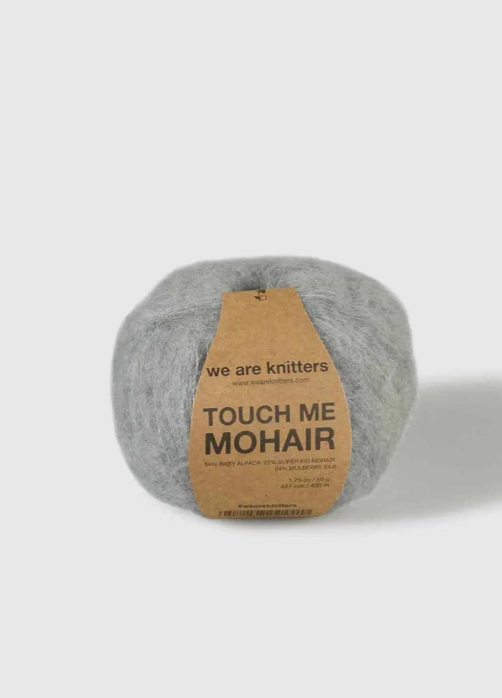 Clearance We Are Knitters Touch me Mohair Grey