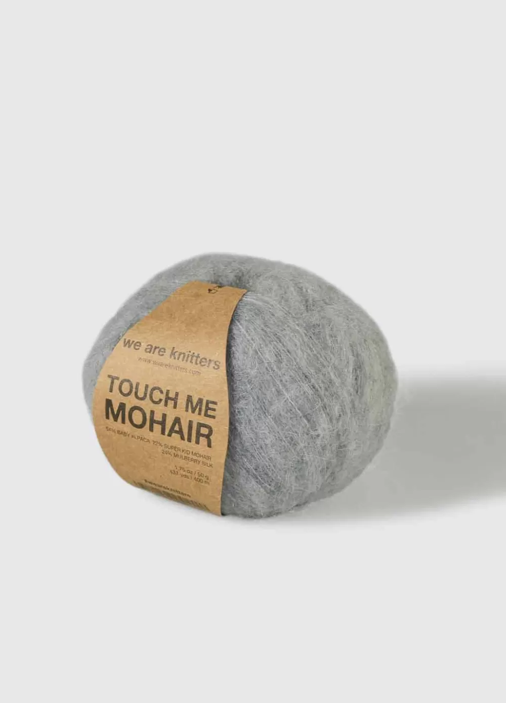 Clearance We Are Knitters Touch me Mohair Grey