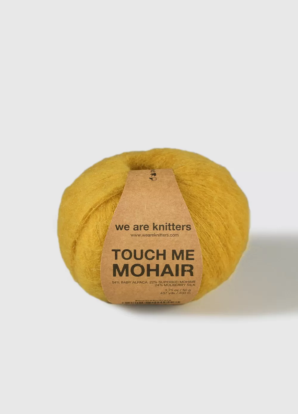 Discount We Are Knitters Touch me Mohair Mustard